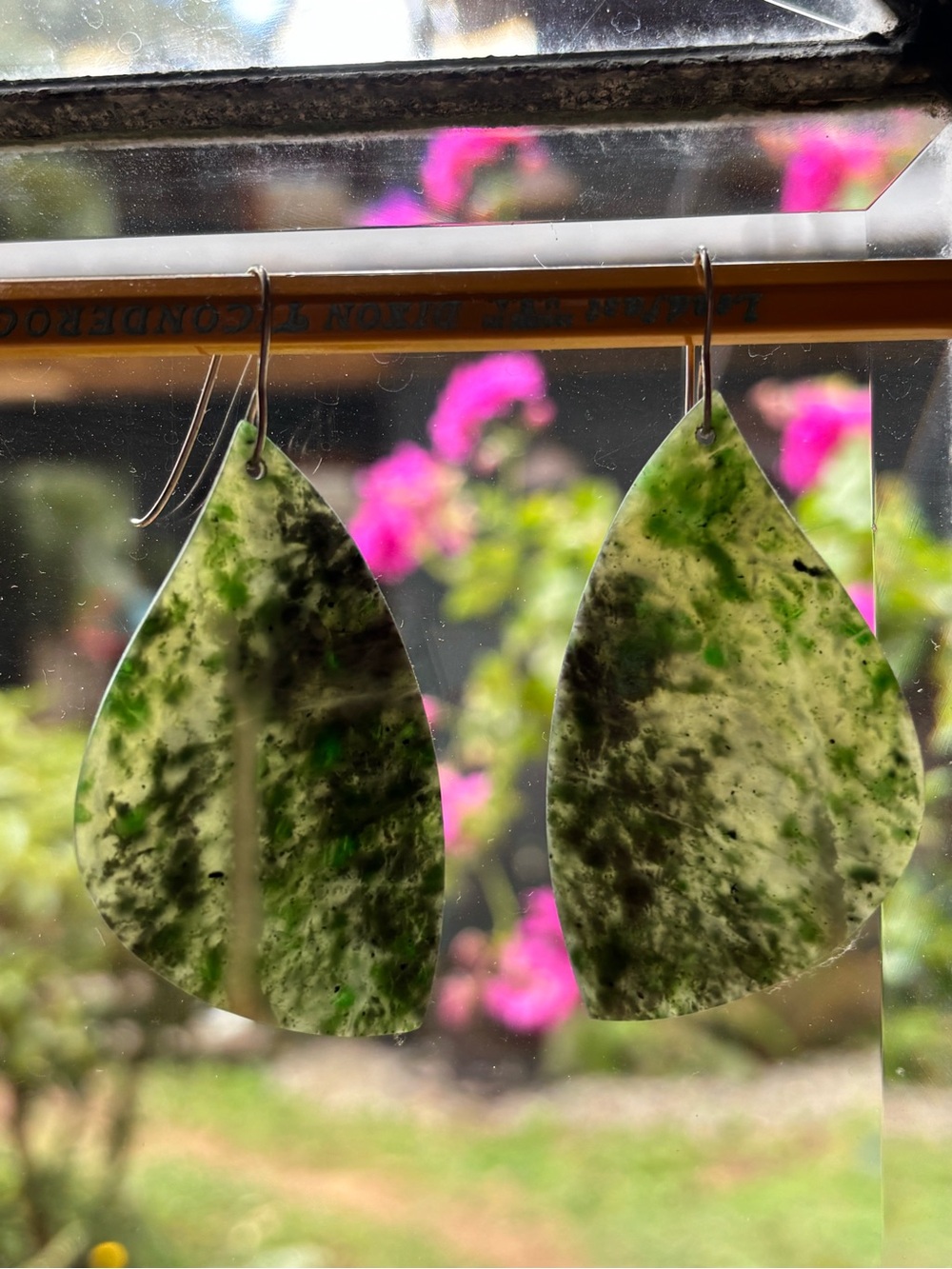 Big Sur Jade earrings
